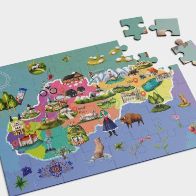 Puzzle + pexeso ako DARČEK