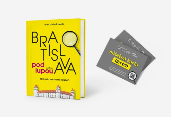 Hra Bratislava pod Lupou + 2 Súťažné karty