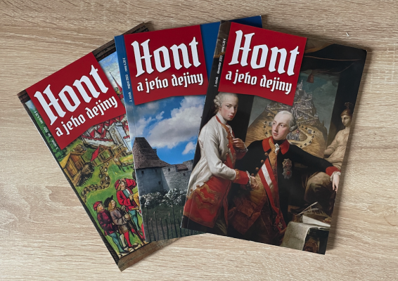 Kniha Samospráva a právo mesta Krupina v stredoveku + 3 čísla časopisu Hont a jeho dejiny