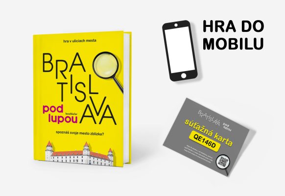 Hra Bratislava pod Lupou + Súťažná karta (Hra do mobilu vo formáte PDF)