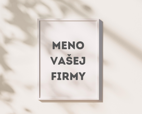 Logo vašej firmy na čestnom mieste v Baterkárni. 