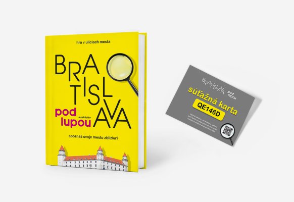 Hra Bratislava pod Lupou + Súťažná karta