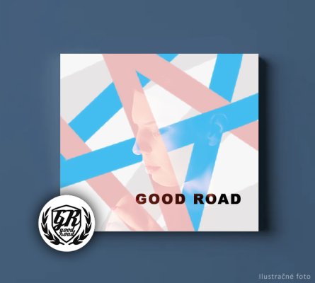 Odznak GOOD ROAD + Fyzické CD s našimi podpismi