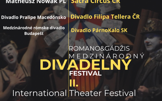Podporte Medzinárodný divadelný festival Romano&Gádži II.